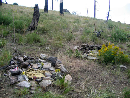 Cramer Fire fatality site